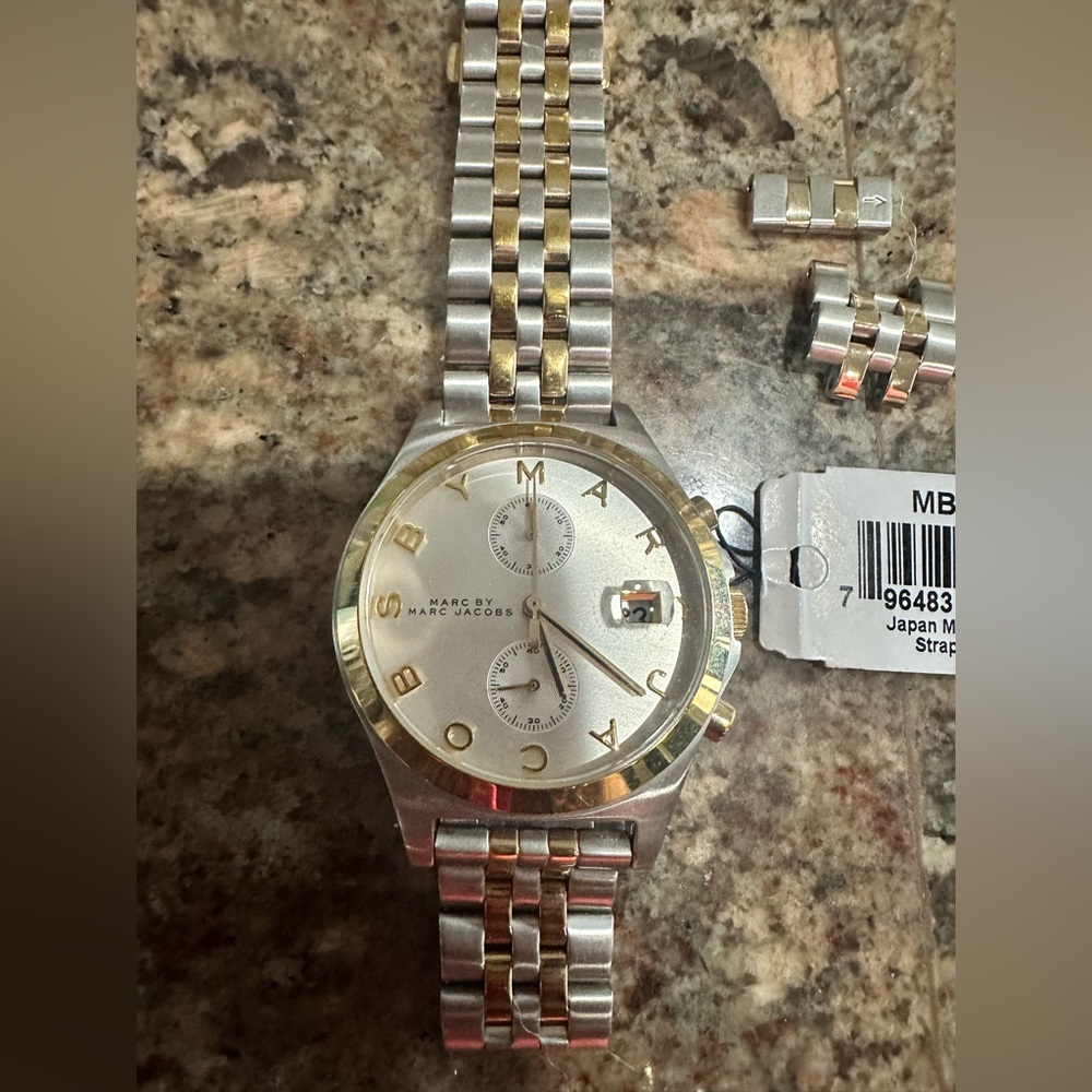 Marc by Marc Jacobs Two-Tone Watch